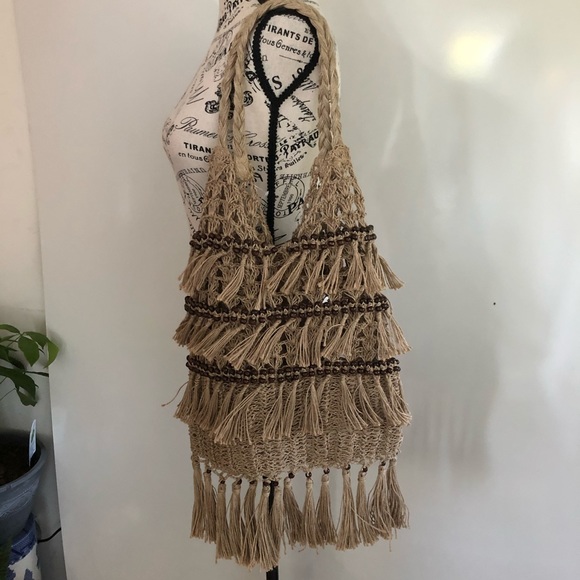 Free People Whimsy Beaded Tote - Picture 4 of 5